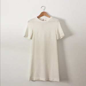White Comfortable Versatile Dress